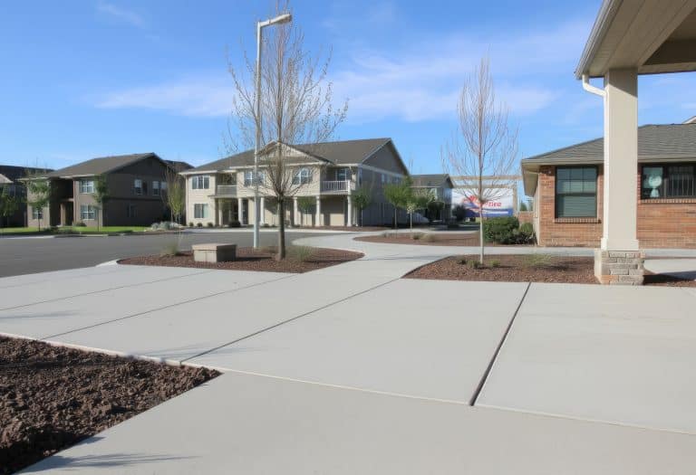 Commercial Pervious Concrete Bucks County, PA by Hale and son construction